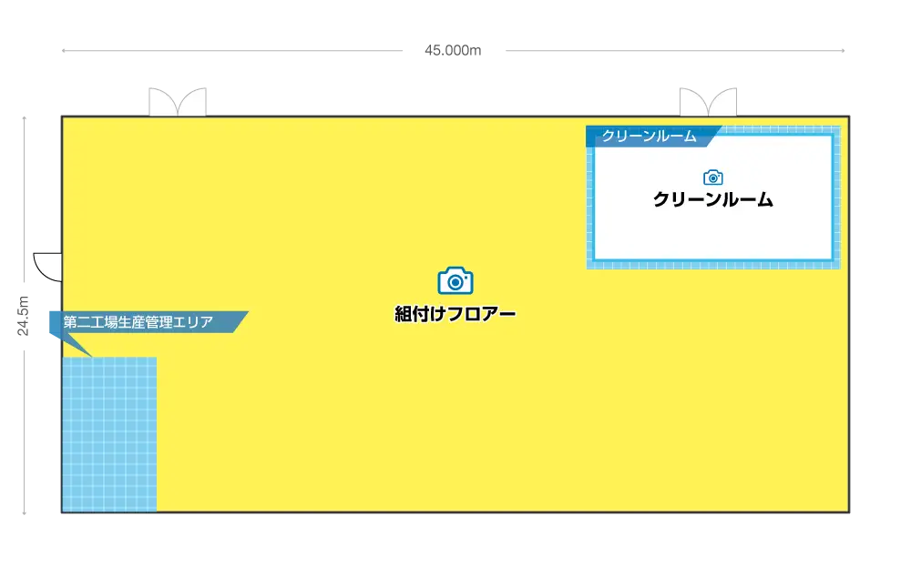 第2工場配置図